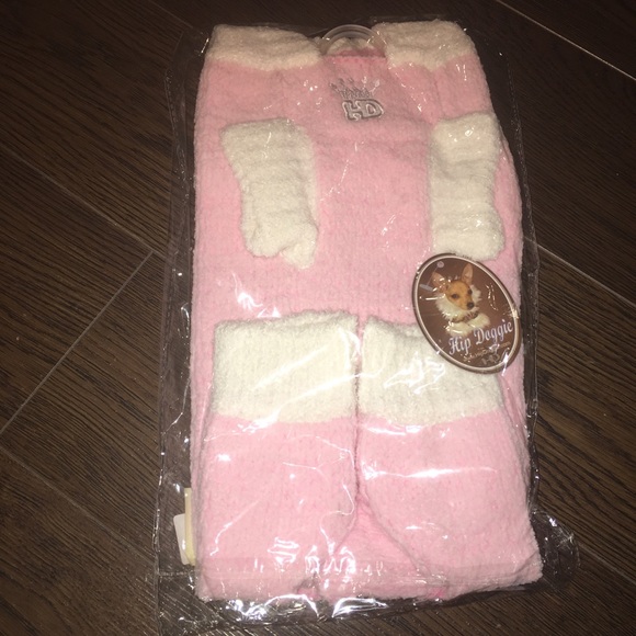 NEW Hip Doggie Pink Bunny Dog Jumper / Pajamas - Picture 3 of 6